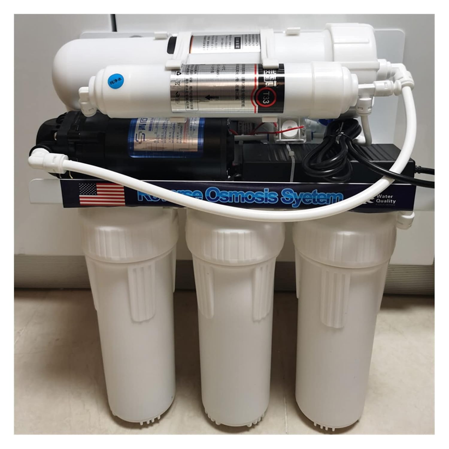Ngbff Water Filter System 800Gpd Ro Reverse Osmosis Water Purifier