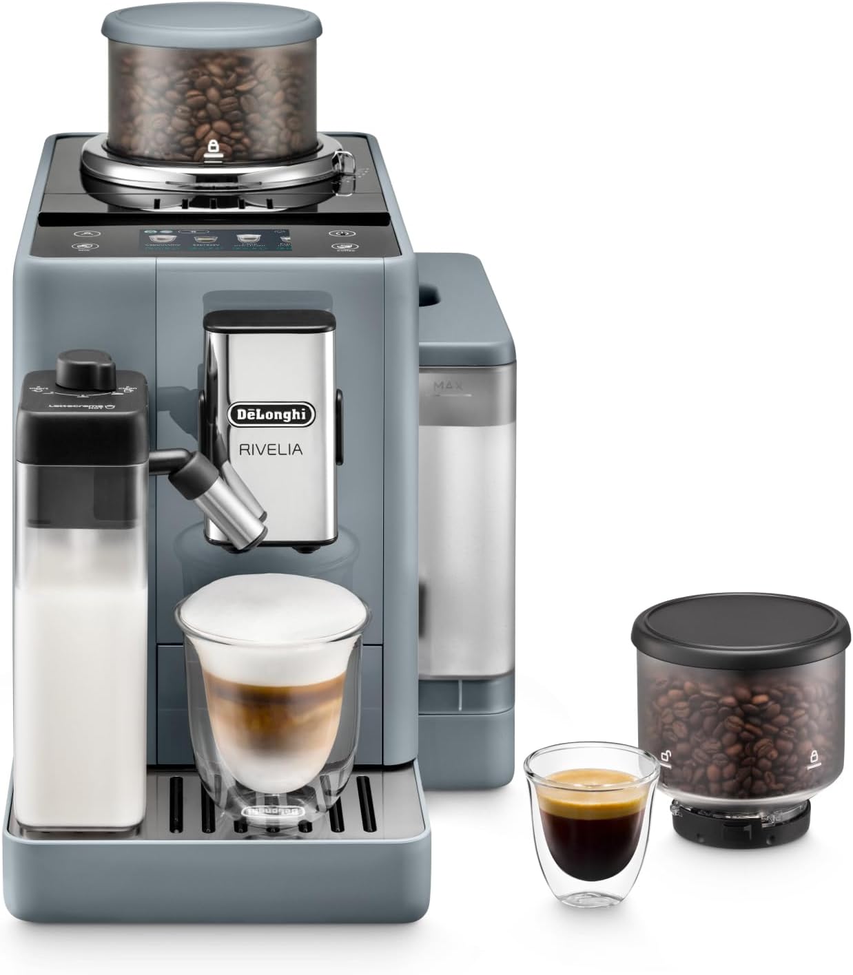 De'longhi Rivelia Exam440.55.G Bean To Cup Coffee Machine Grey