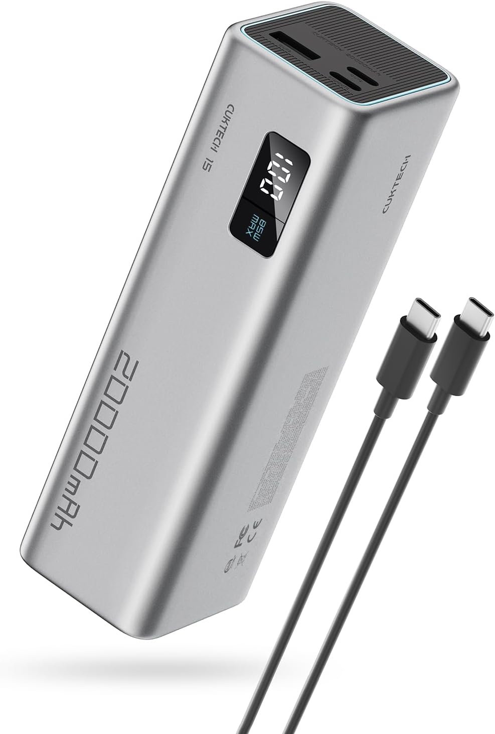 Cuktech 15 85W Power Bank, 20000Mah Fast Charging Portable Charger
