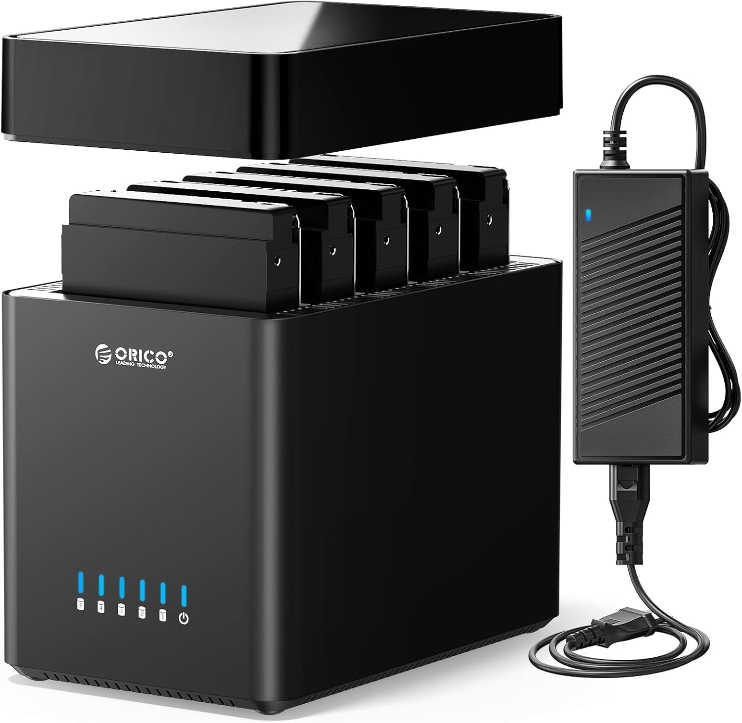 Orico Ds500U3 5Bay Hard Drive Enclosure Usb3.0 To Sata 3.5Inch External Hdd Ssd Storage Case