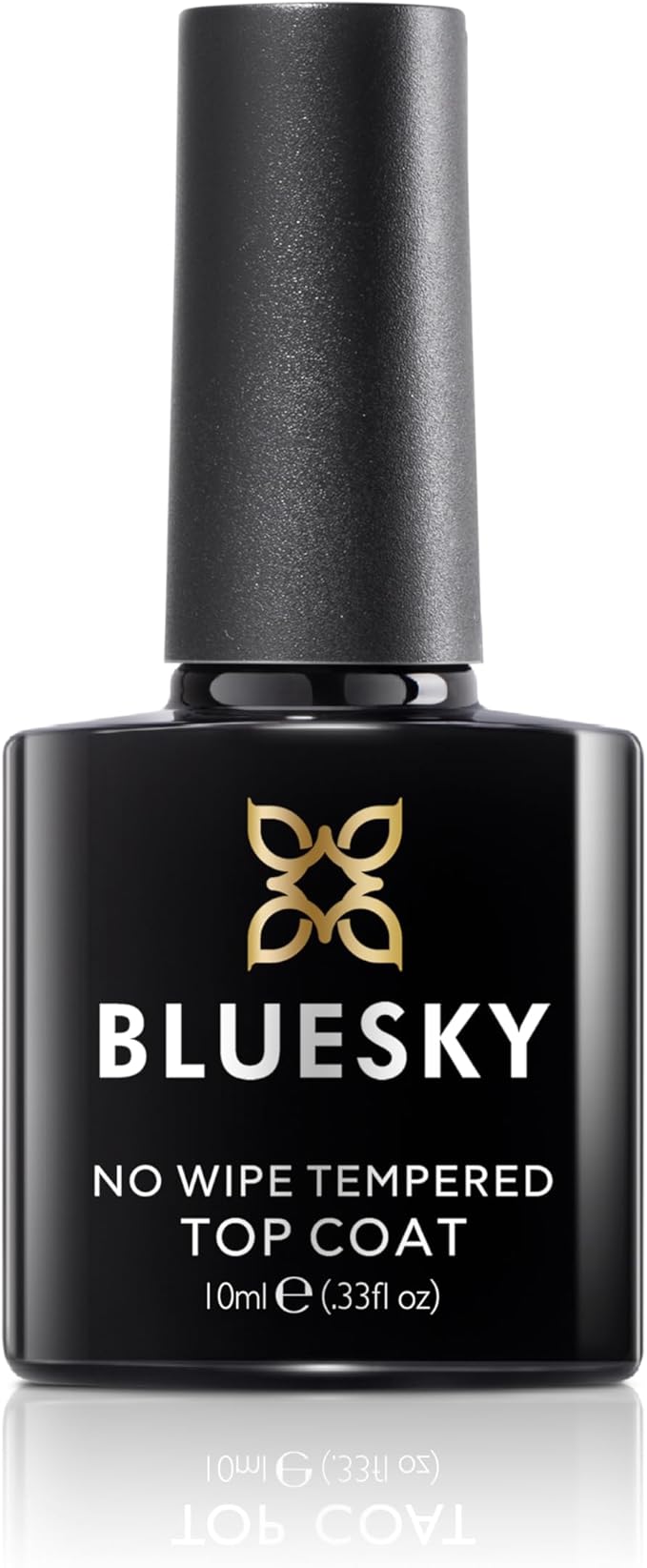 Bluesky No Wipe Tempered Top Coat 10Ml Gel Nail Polish