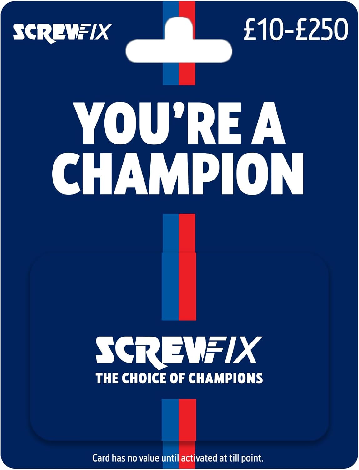 Screwfix Gift Card - Redeemable In Store For Over 50,000 Products