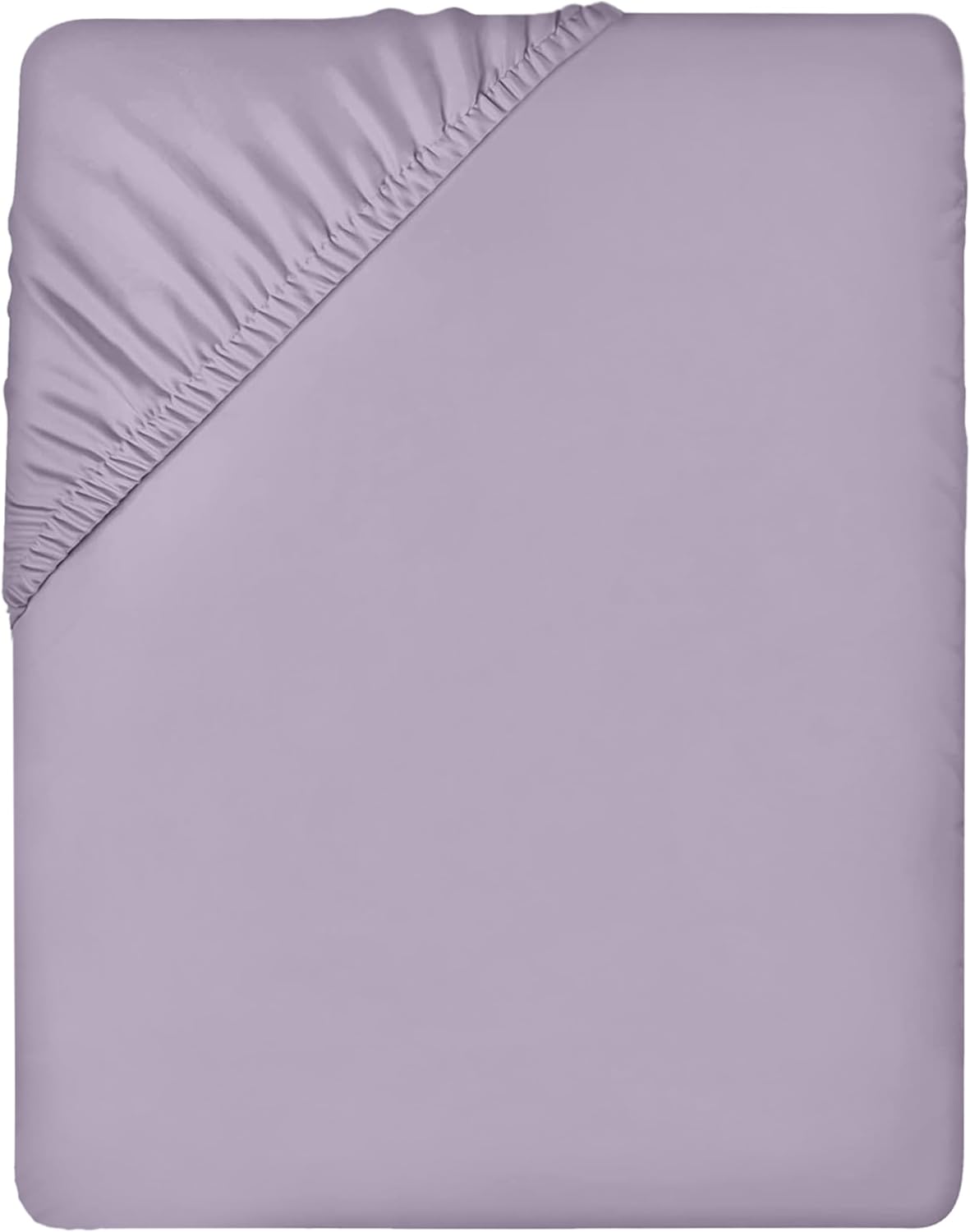 Utopia Bedding Super King Fitted Sheet - Lavender, 35Cm Deep Pocket, Soft Brushed Microfibre Fabric