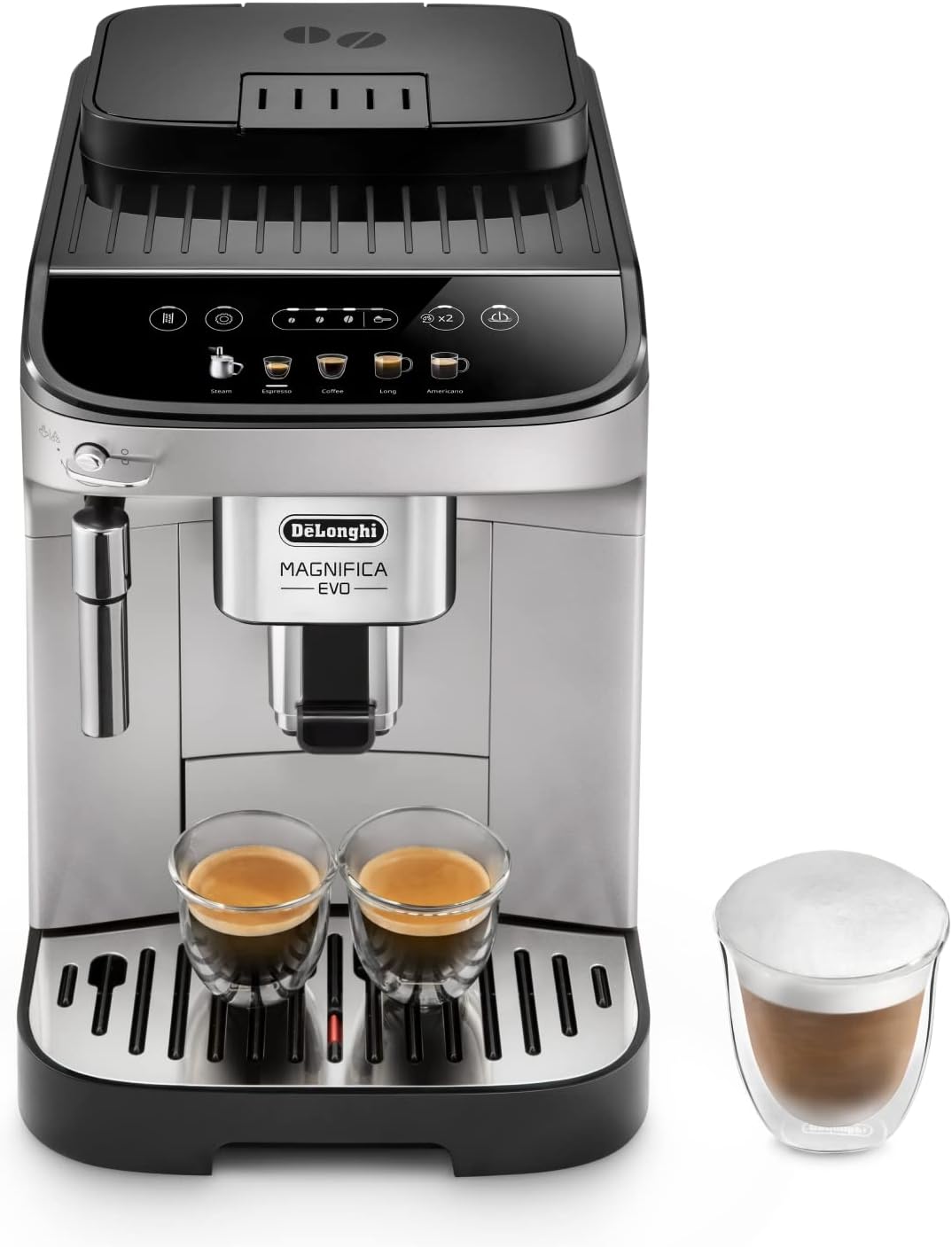 De'longhi Magnifica Evo Ecam292.33.Sb Silver Bean To Cup Coffee Machine
