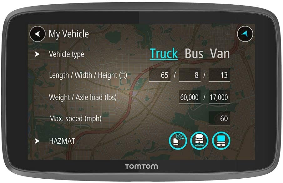 Tomtom Truck Sat Nav Go Professional 520 Eu Maps & Traffic Updates Via Wi-Fi