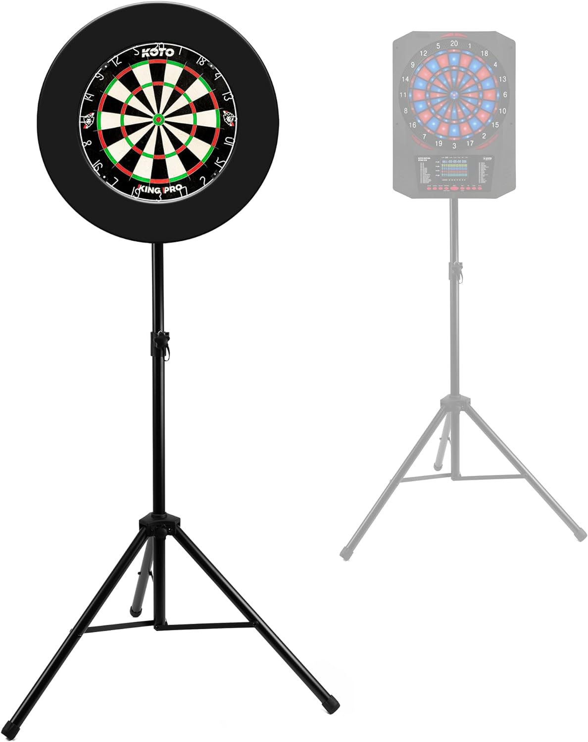 Koto Heavy Duty Dartboard Stand Adjustable Height Xkd710020