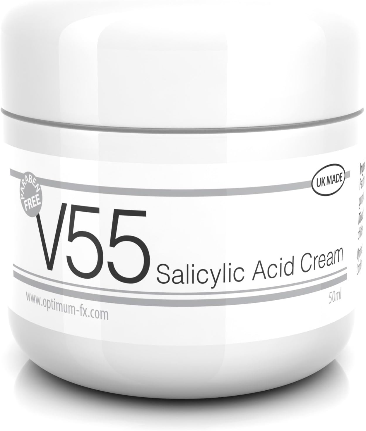 V55 Max Salicylic Acid Cream 50Ml For Spots, Blackheads & Acne-Prone Skin
