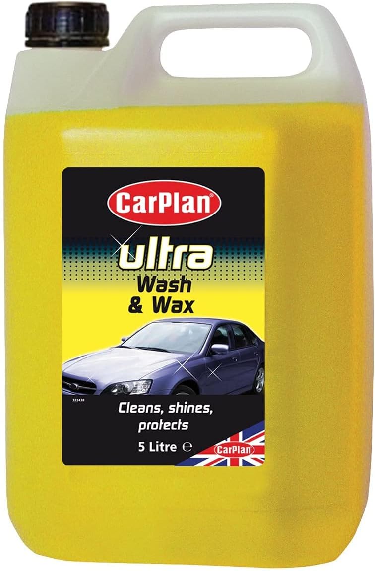 Carplan Pol102 Car Wash Shampoo And Wax 5Litre Ph Neutral Formula