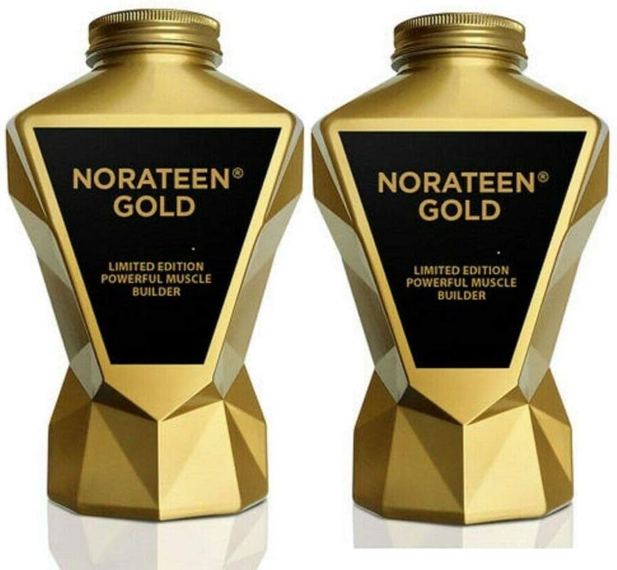 La Muscle Norateen Gold - Natural Extreme Muscle Gain Formula Supplement