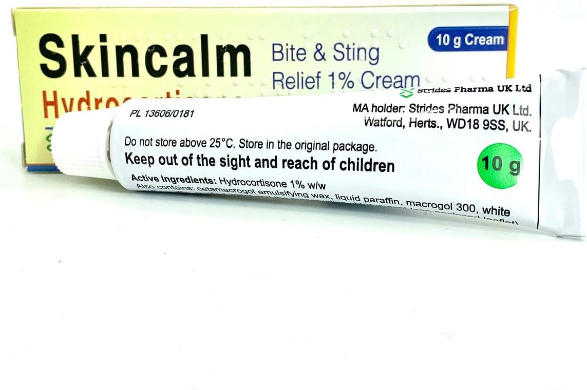 Skincalm Bite And Sting Relief 1% Cream 10G