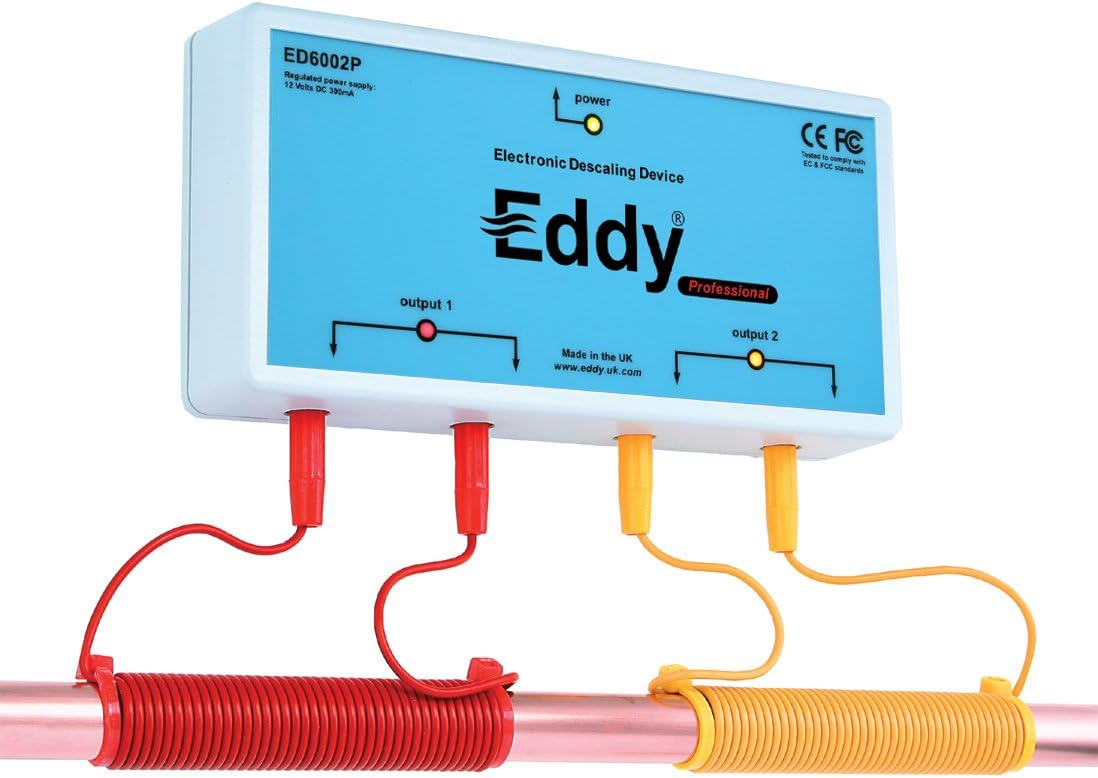 Eddy Ed6002P-Uk Electronic Water Descaler - Whole House Limescale Reducer