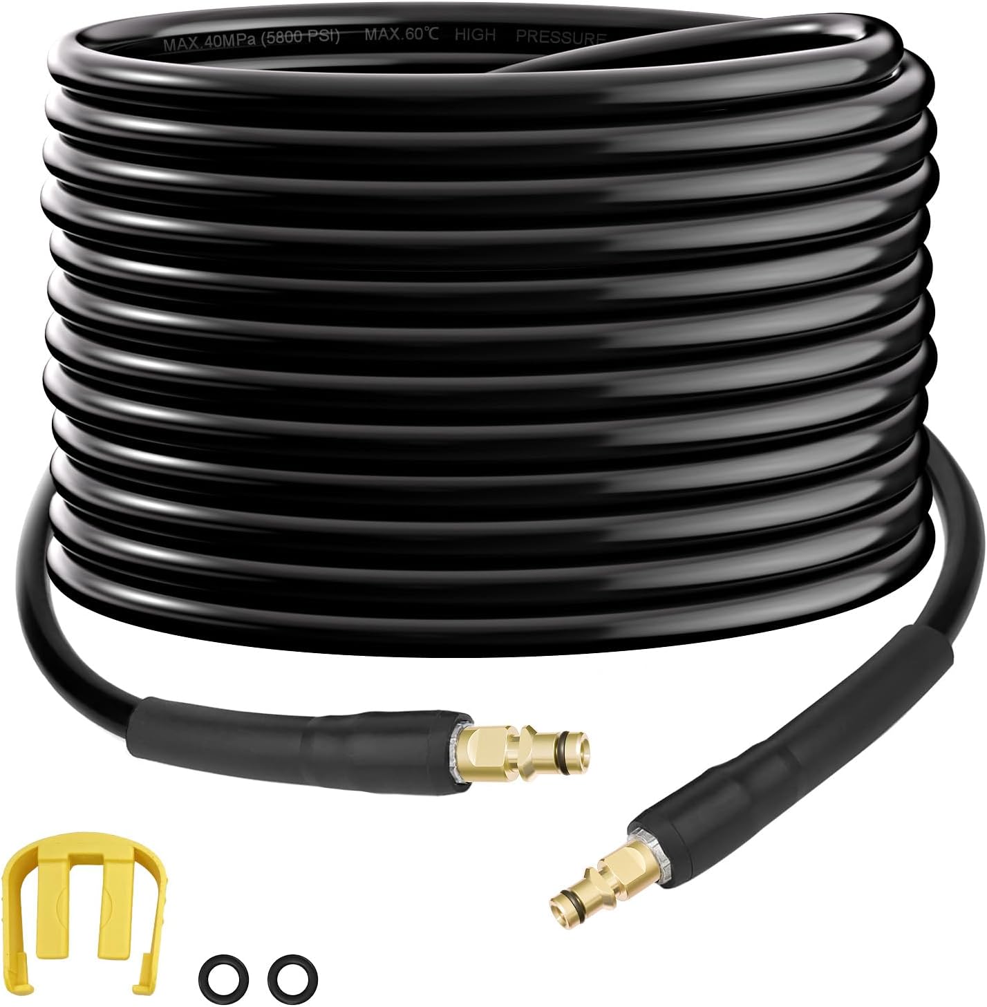Kärcher K Series Pressure Washer Replacement Hose 10M/32.8Ft, Compatible With K2-K7 Models, 40Mpa (5800 Psi) By Mubatop