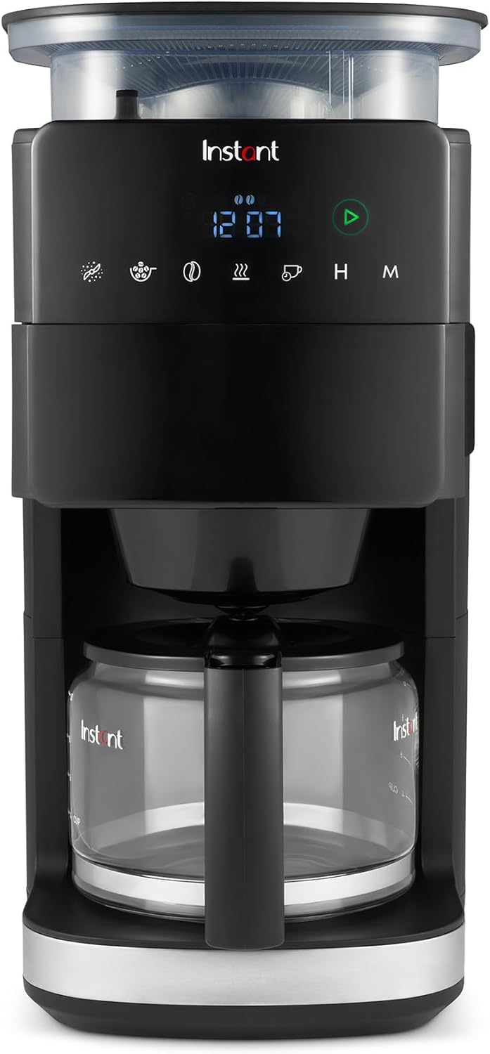 Instant Pot Bean To Cup Coffee Maker With 24 Hour Programmable Filter & Automatic Grinder