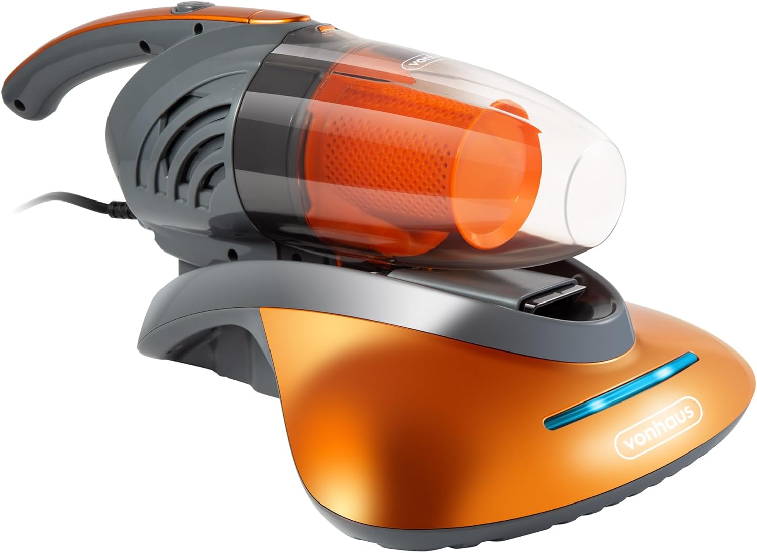 Vonhaus Uv Vacuum Cleaner 17000Pa - Handheld Mattress Vacuum With Uv Light & Hepa Filter