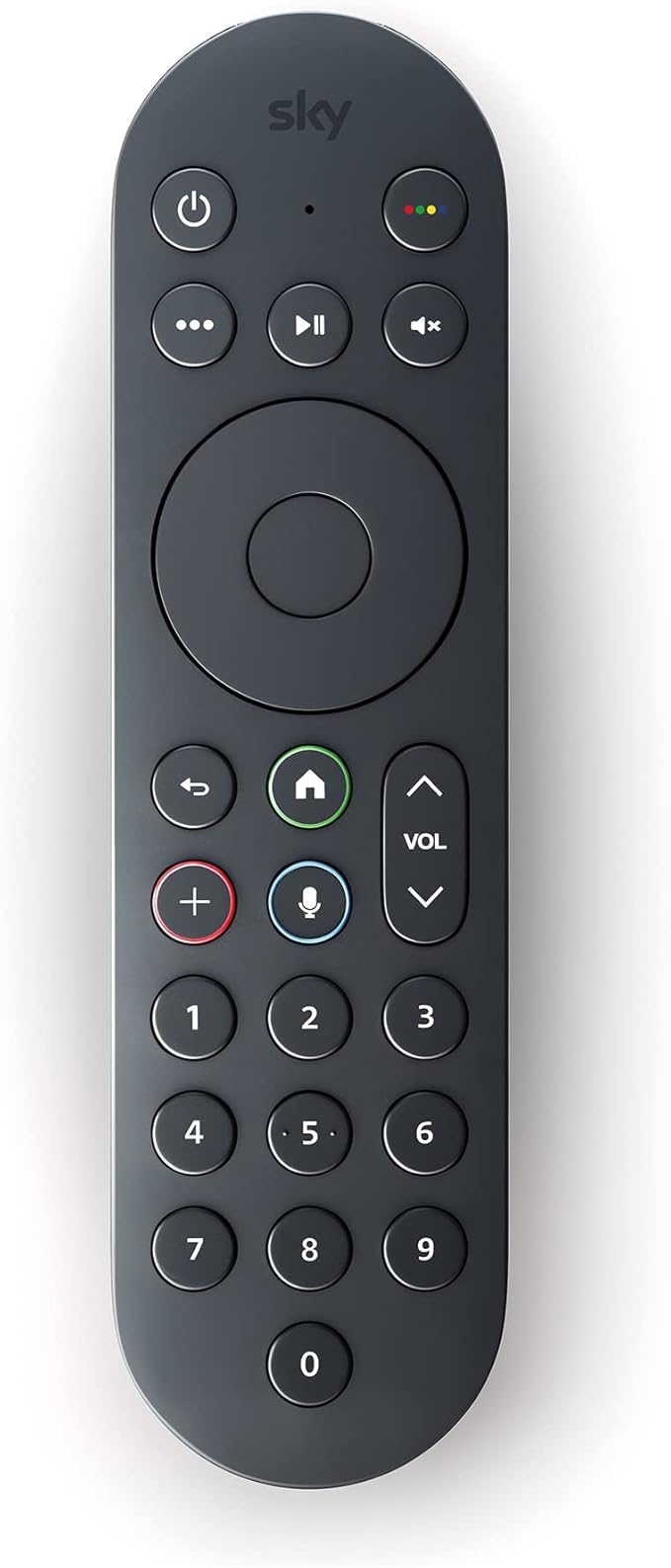 Sky Glass Tv Remote Control - Anthracite Black
