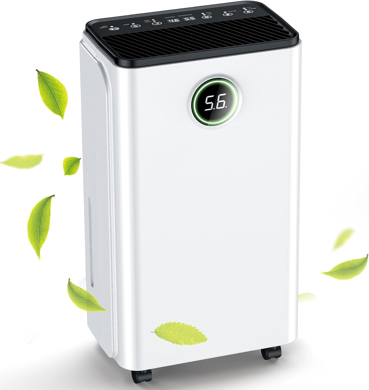Aribio 12L/Day Dehumidifier With Digital Display & Child Lock, Model D015R2E-12L