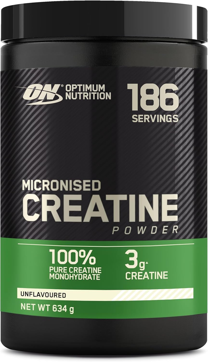 Optimum Nutrition Micronised Creatine Powder 100% Pure Creatine Monohydrate 634G