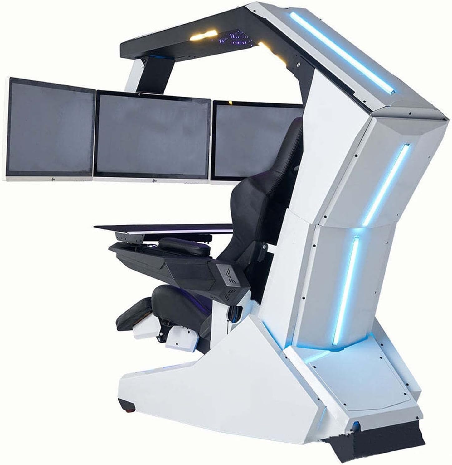 Generic Luxury Gaming Chair With Rgb Lighting - Gvvhbvfot Model