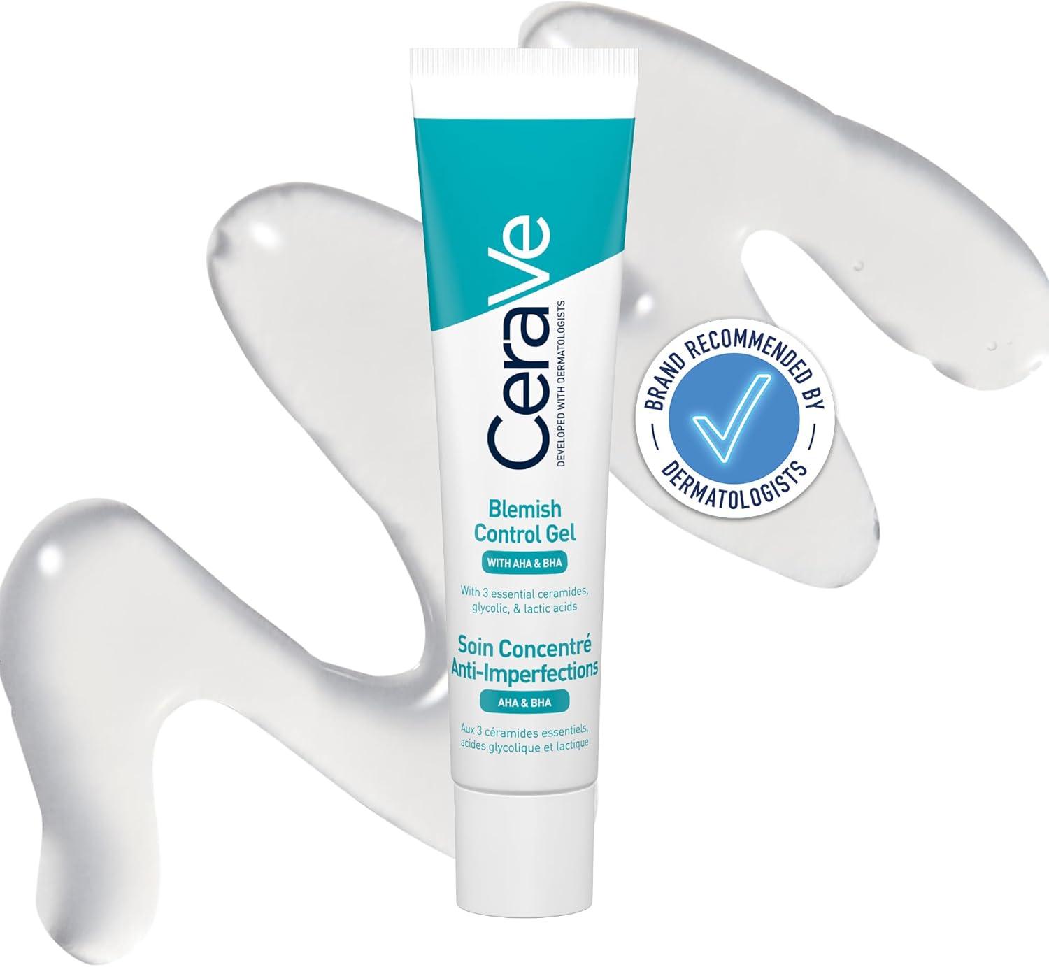 Cerave Blemish Control Gel Moisturiser 40Ml With 2% Salicylic Acid & Niacinamide