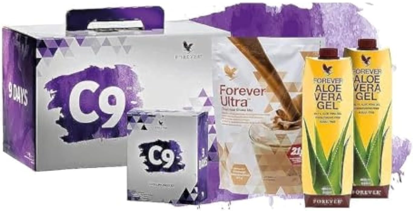 Forever Living C9 Detox Aloe Vera Gel Chocolate Clean 9 Program