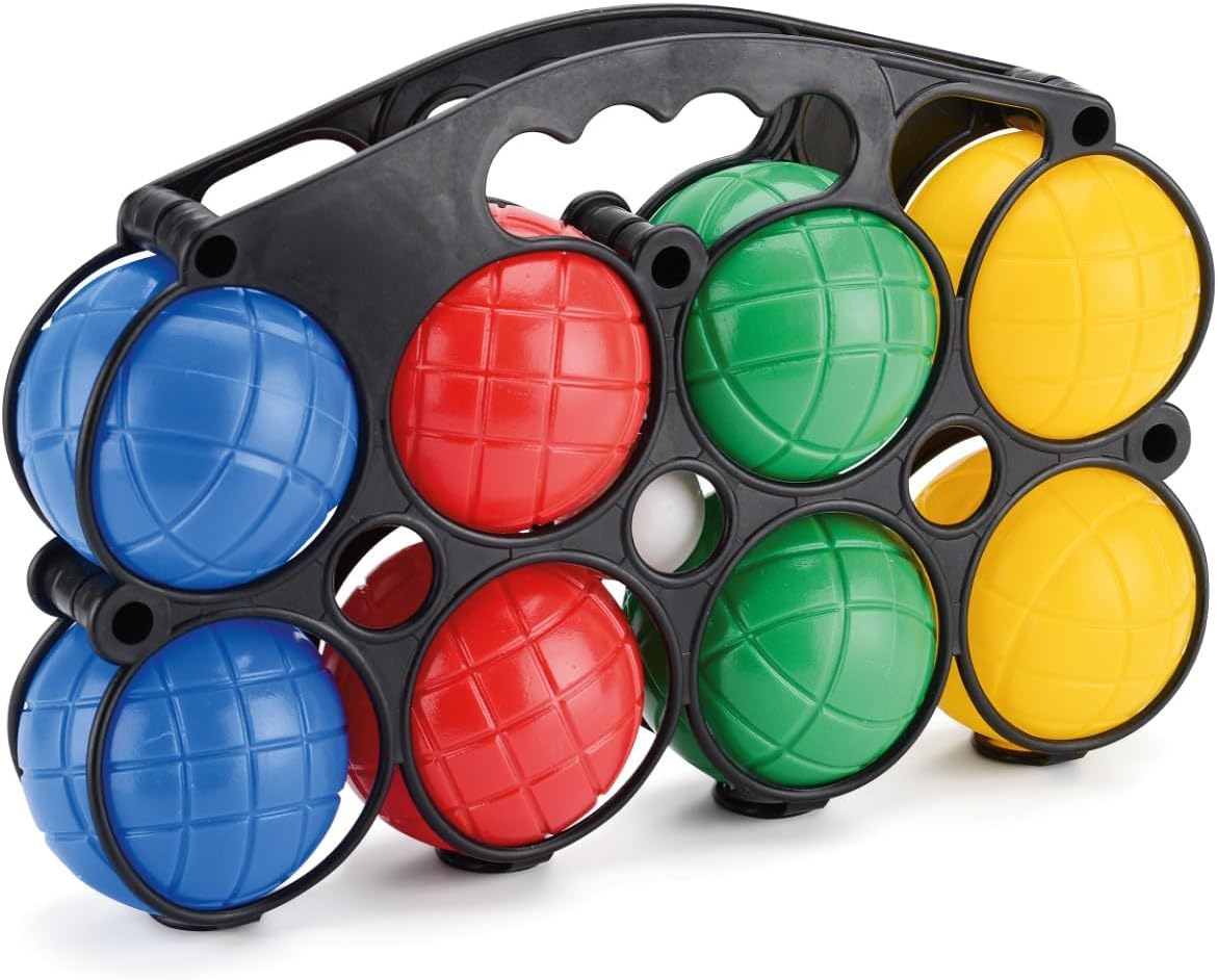Toyrific French Boules Set - 8 Piece Classic Outdoor Garden Game