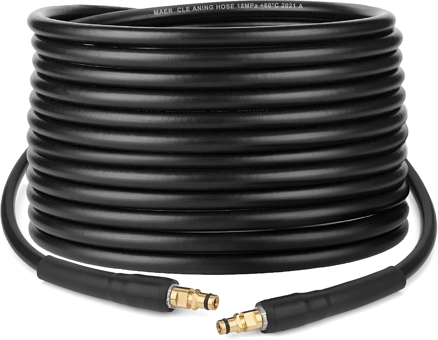 Karcher K Series Pressure Washer Replacement Hose (K2-K7) 10m Long with Quick Connect System by Emoobin