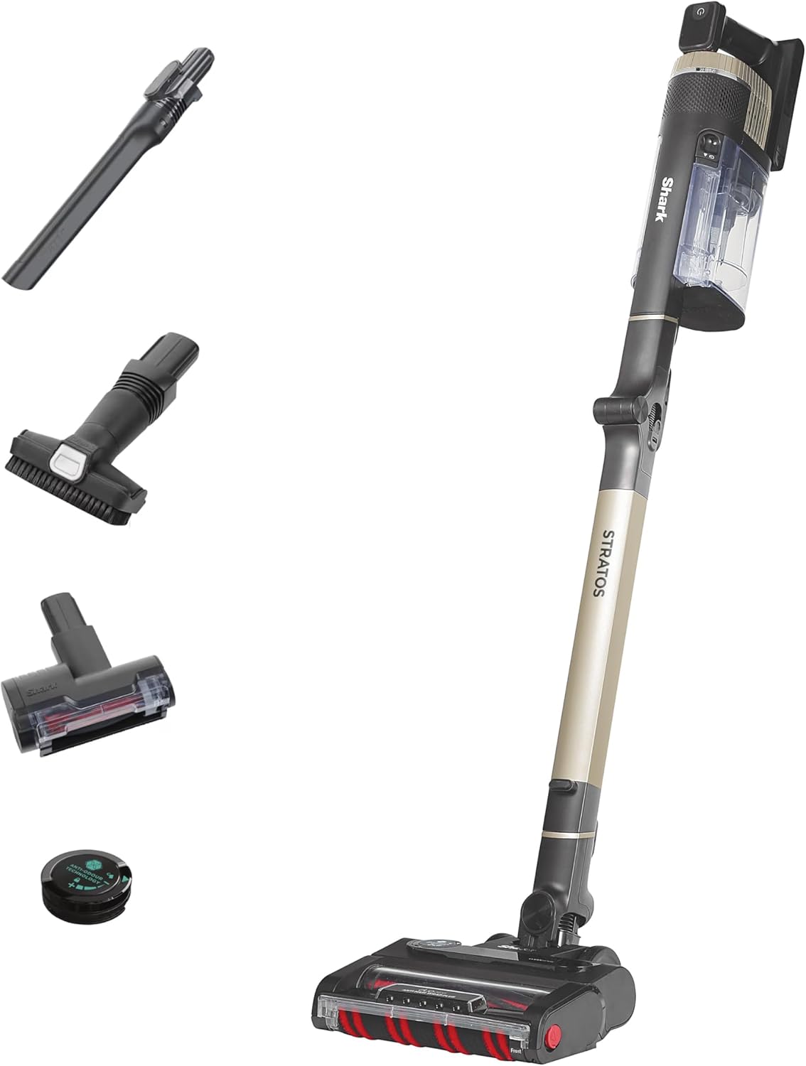 Shark Stratos Cordless Stick Vacuum Cleaner Pet Pro With Anti Hair Wrap Plus, Iz400Ukt