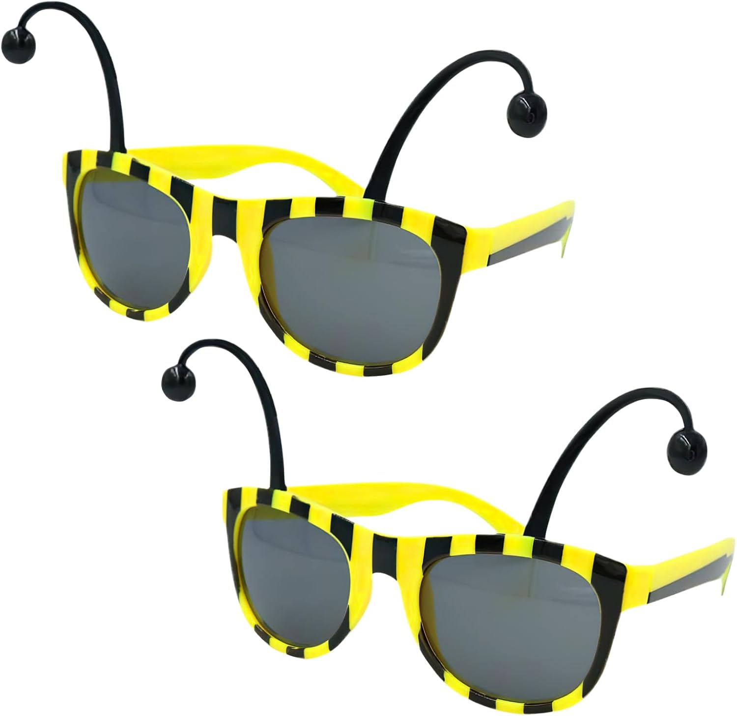 Ycfish Bumble Bee Sunglasses - Black And Yellow Costume Glasses