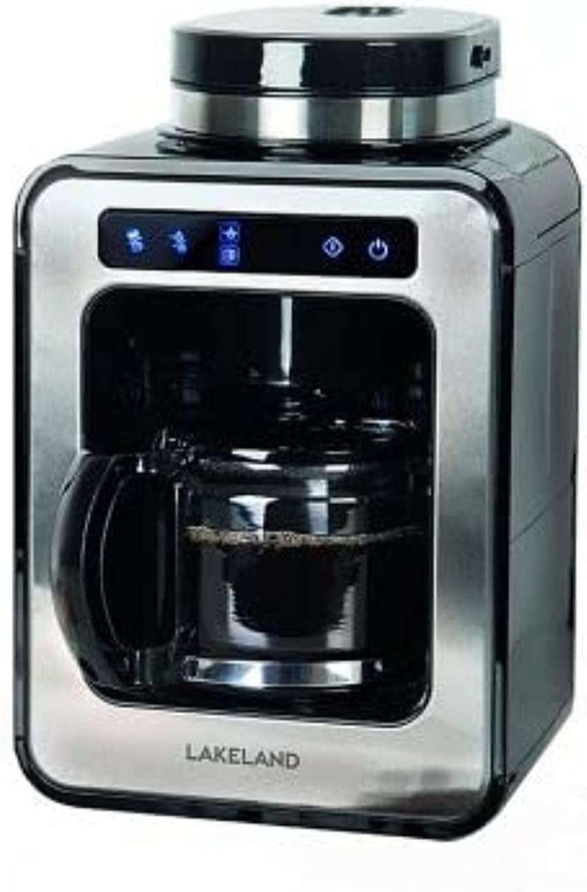 Lakeland 61784 Bean To Cup Filter Coffee Machine - Black