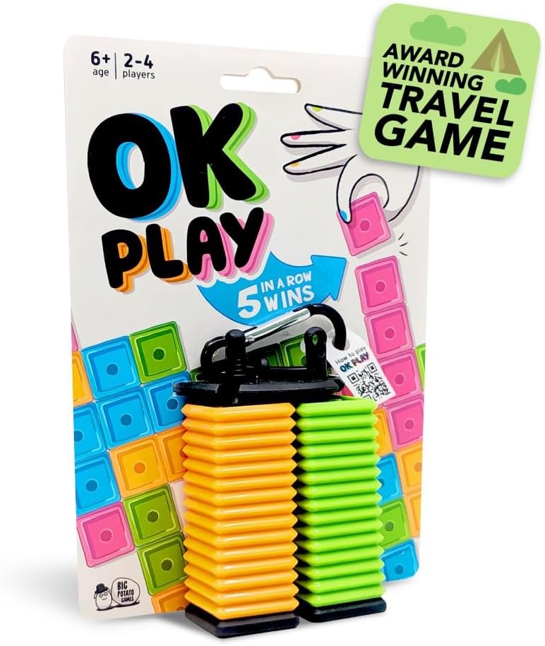 Ok Play Board Game By Big Potato - Fun Strategic Travel Game For Kids & Adults