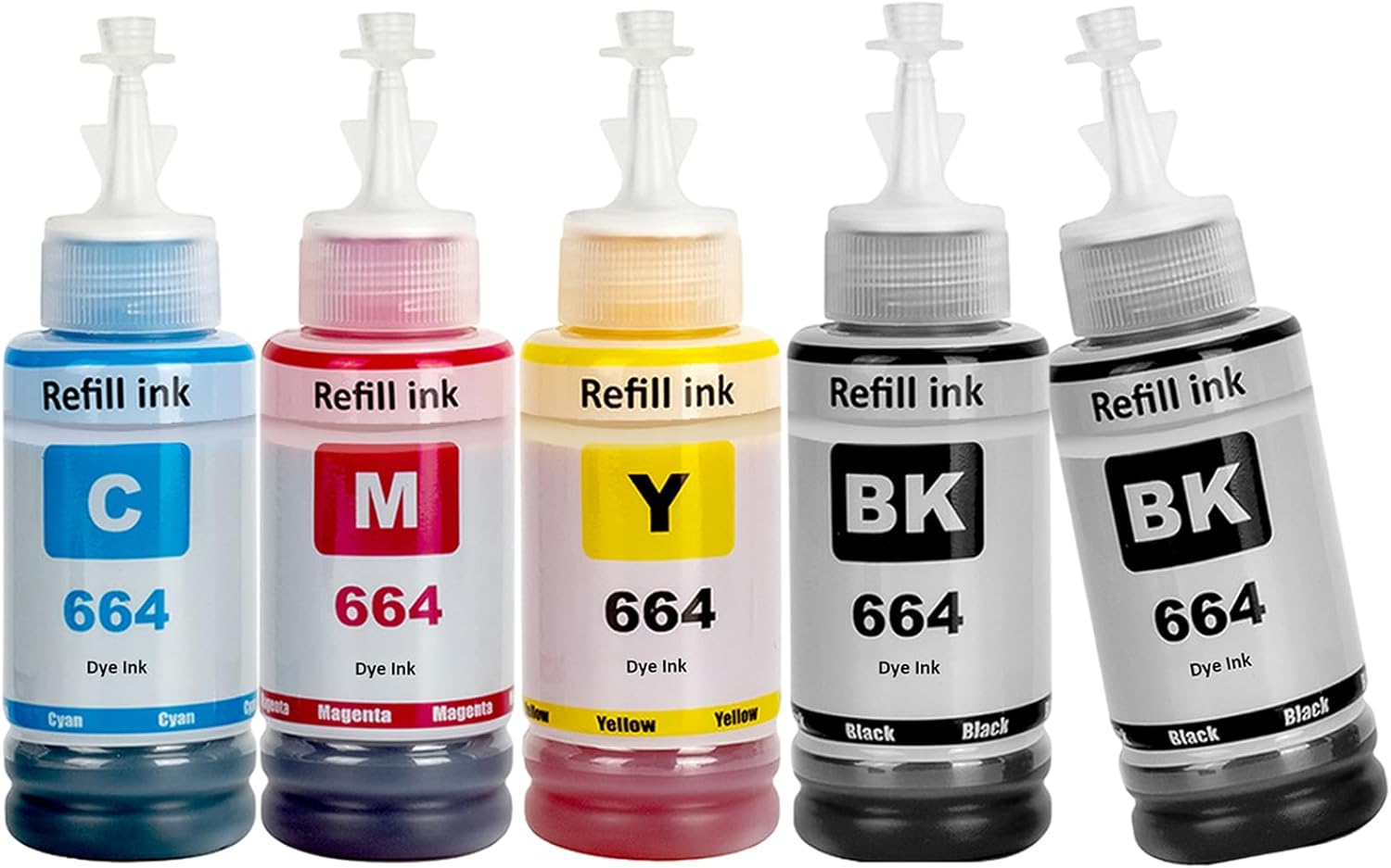 Epson 664 Compatible Ink Multipack By Shuolei For Ecotank Printers Et-2500 To Et-16500 Series