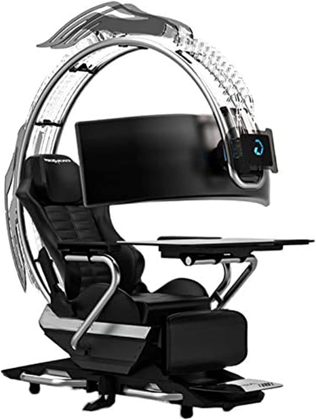 Bddcywy Comfortable Ergonomics Shark Gaming Chair With Rgb Lighting And Adjustable Design