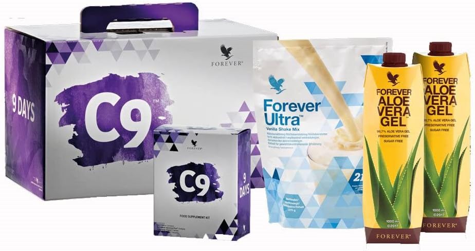 Forever Living Products Clean 9 Aloe Vera Gel Vanilla 9-Day Cleansing Plan