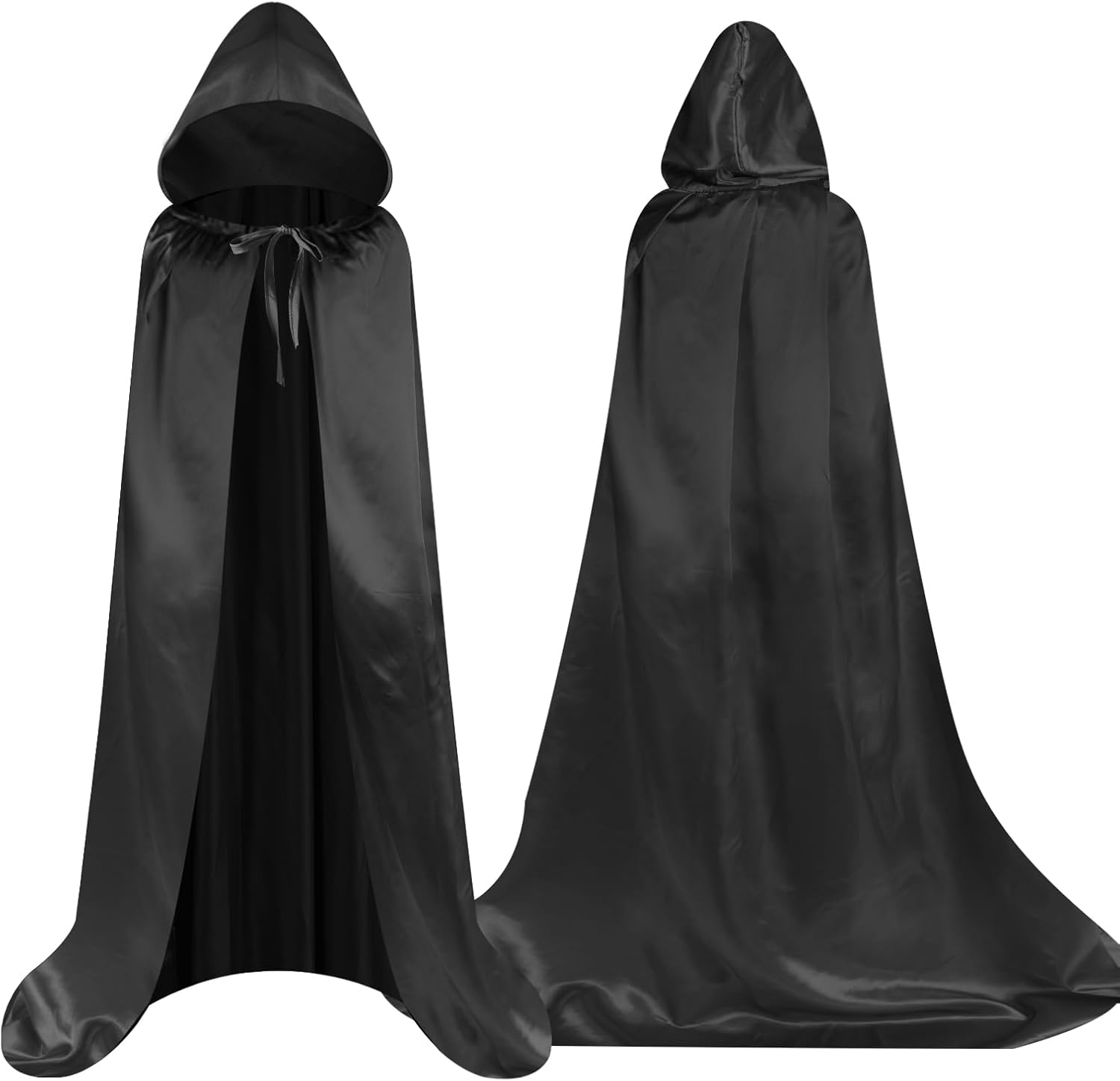 Aomig Kids Red Hooded Cape Cloak For Halloween Cosplay Costume