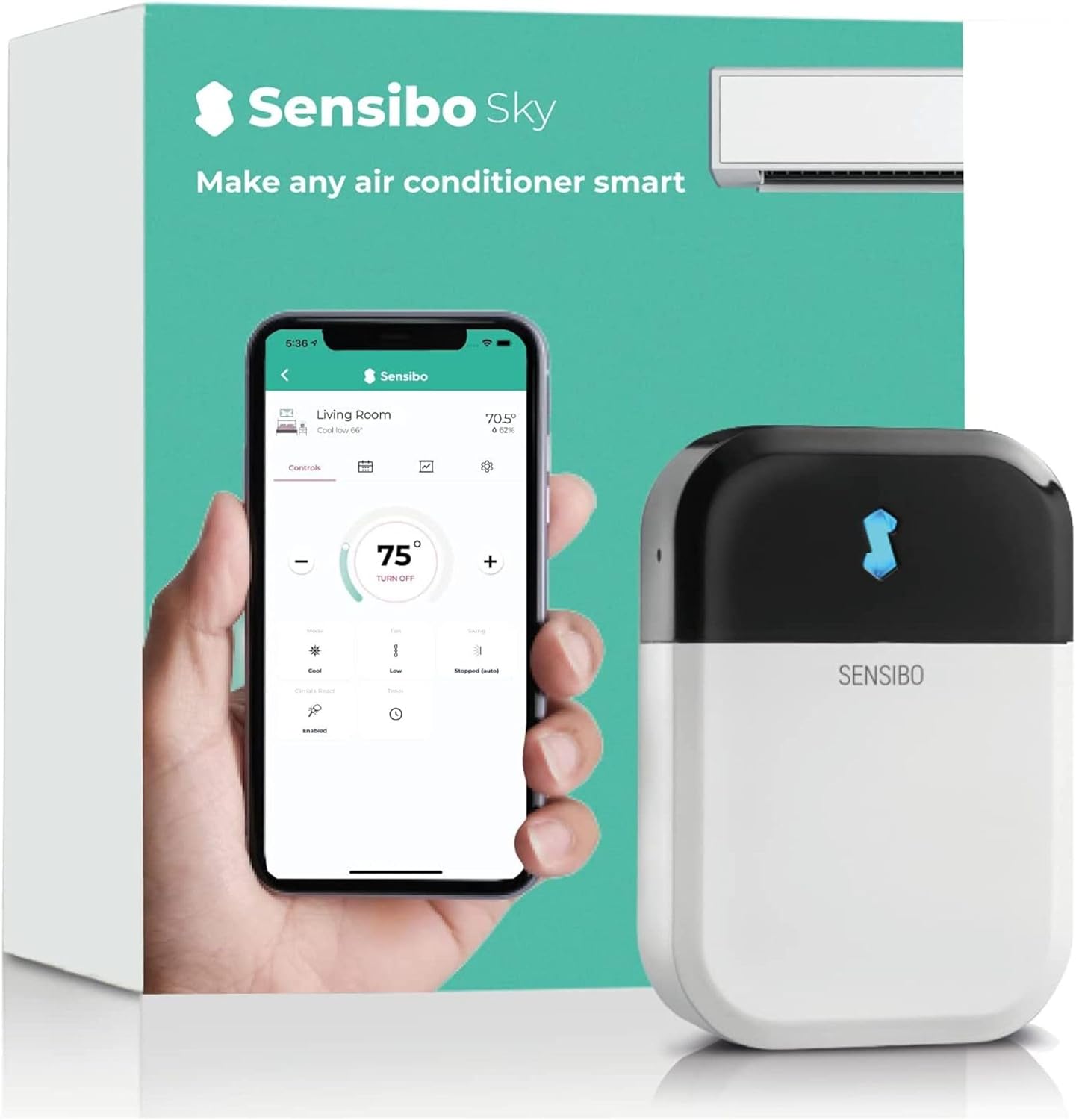 Sensibo Sky Smart Wireless Air Conditioner Controller