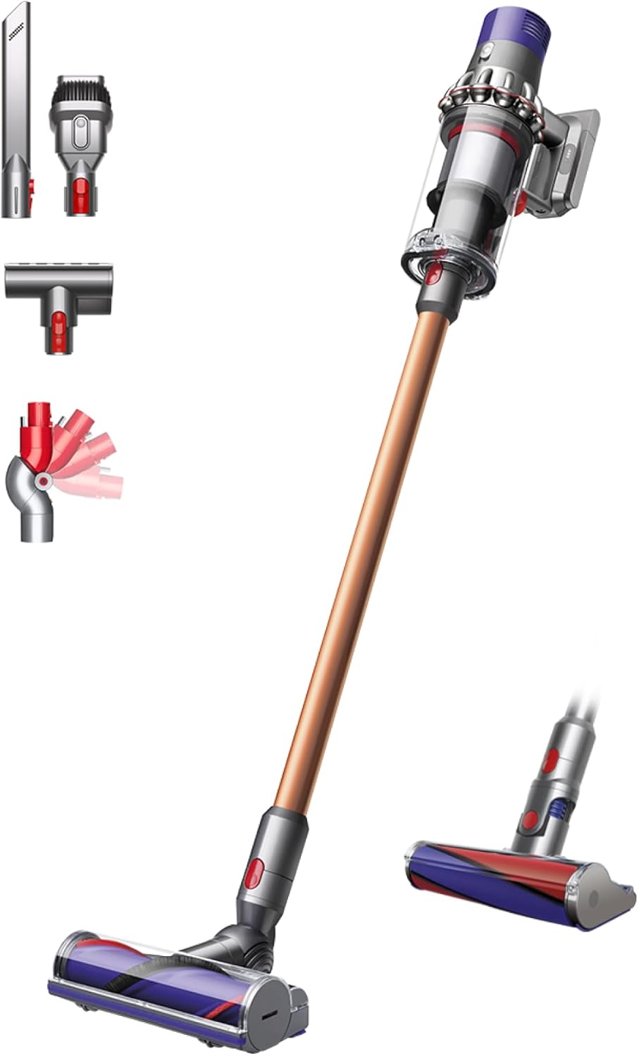 Dyson Cyclone V10 Absolute Cordless Vacuum Cleaner Nickel/Copper