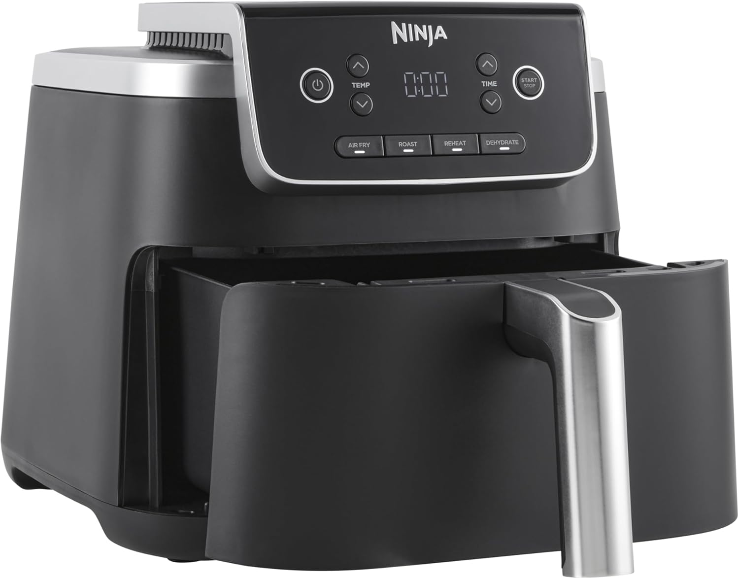 Ninja Air Fryer Pro 4.7L Af140Uk - 4-In-1 Digital Air Fryer, Roast, Reheat & Dehydrate Functionality
