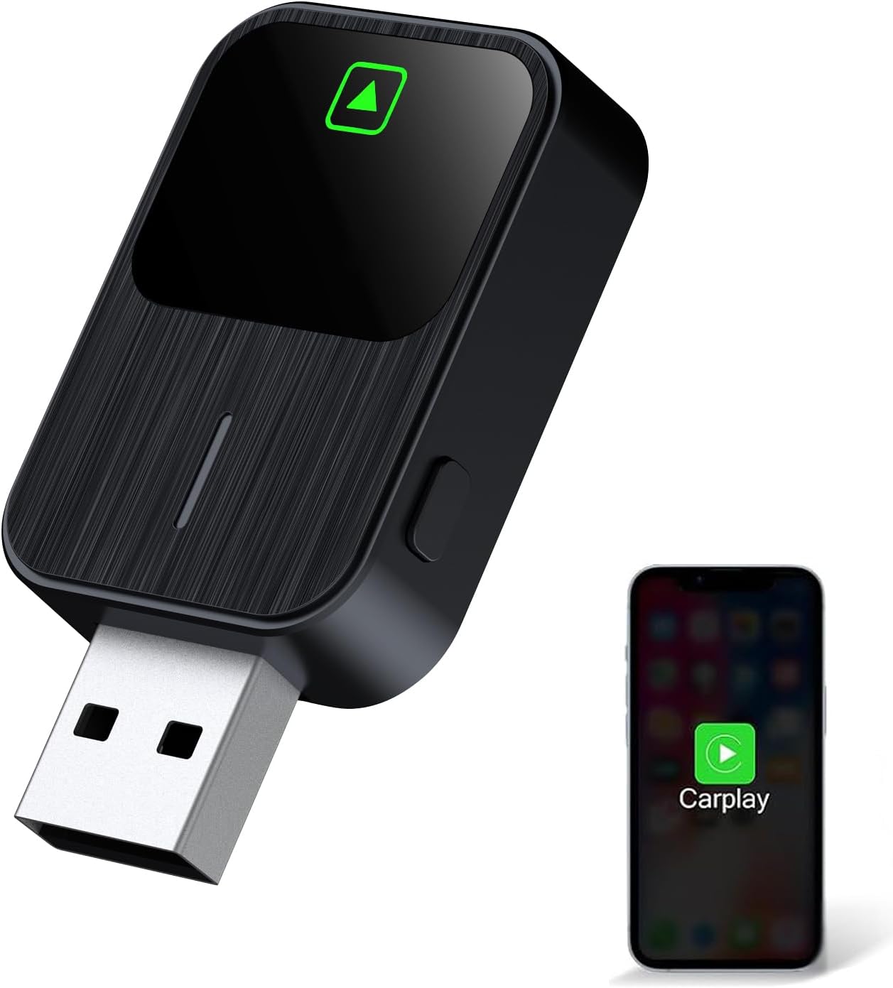 Aieloar Wireless Carplay Adapter For Iphone - Compact Fast Connection Dongle