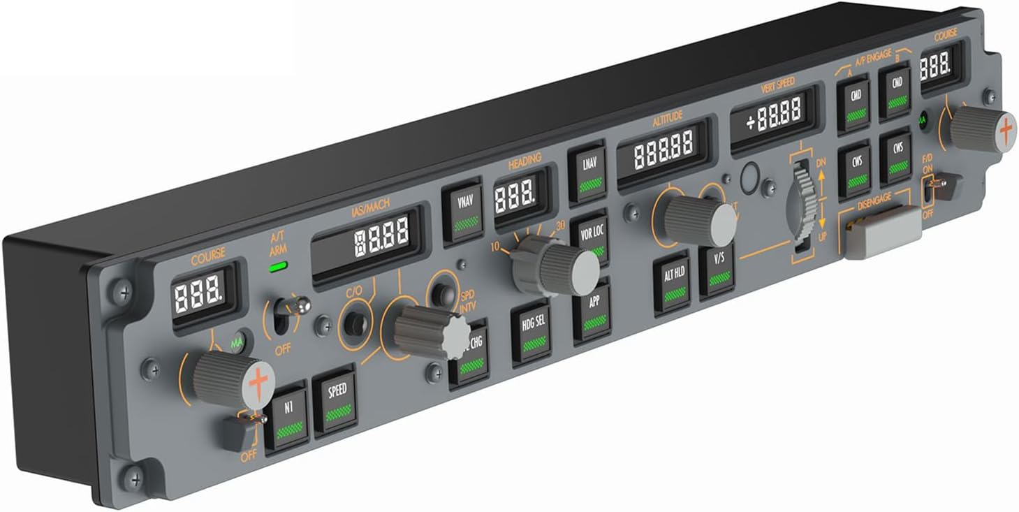 Pmdg 737 Zibo Cm 737Ng Mcp Mode Control Panel Replica For Flight Simulators