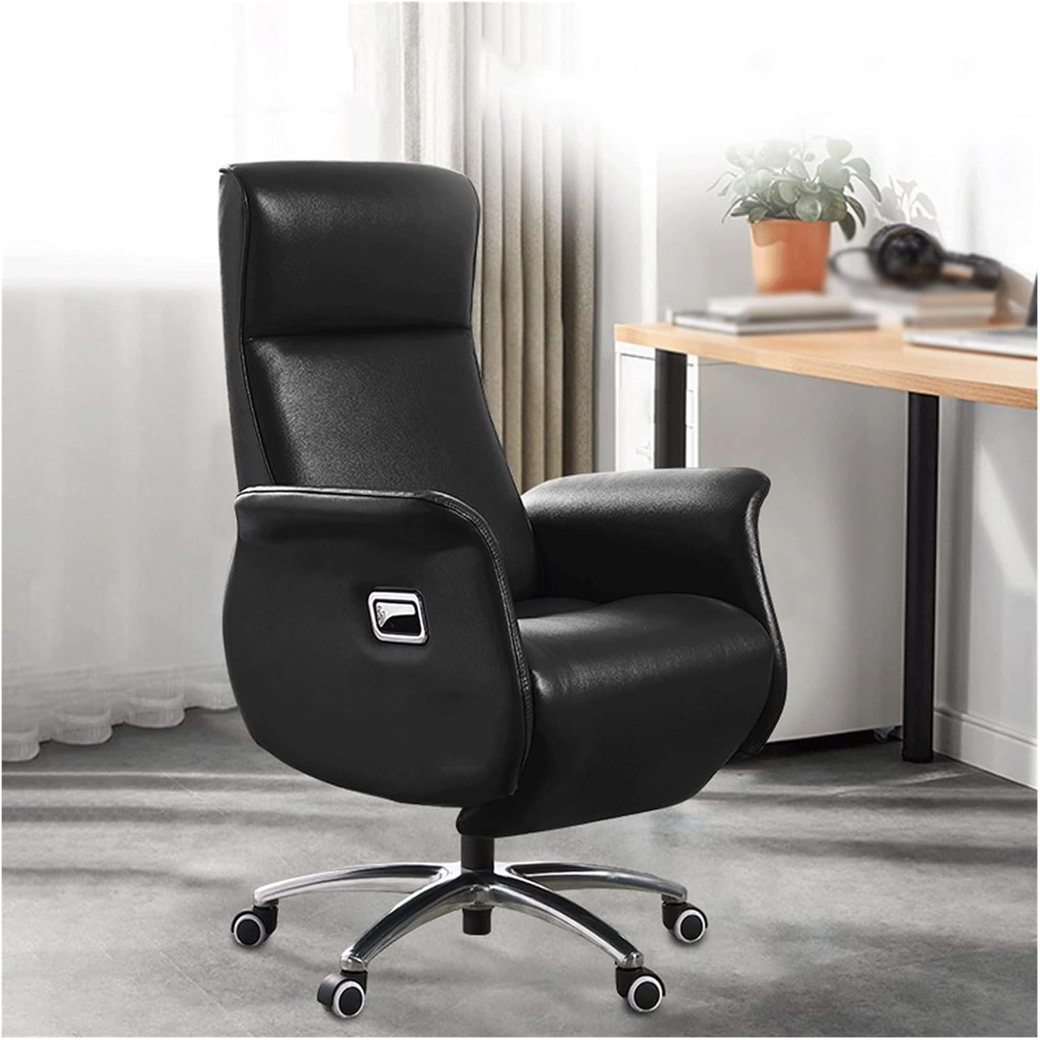 Klajhhsssssssss Home Office Desk Chair Adjustable Computer Gaming Chair Cowhide Recliner X*Xx/24866