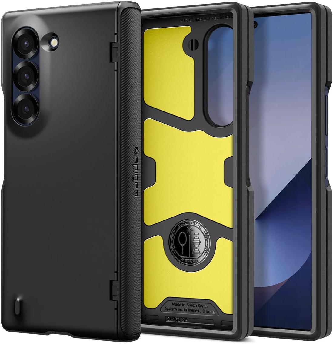 Spigen Slim Armor Pro Case For Samsung Galaxy Z Fold 6 - Black