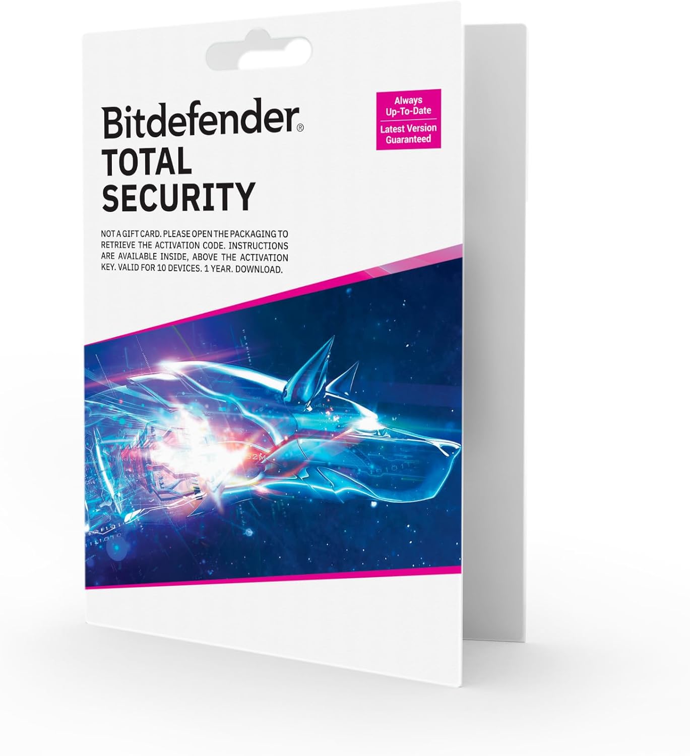 Bitdefender Total Security 2025 10 Device 1 Year Subscription Antivirus Software Protection