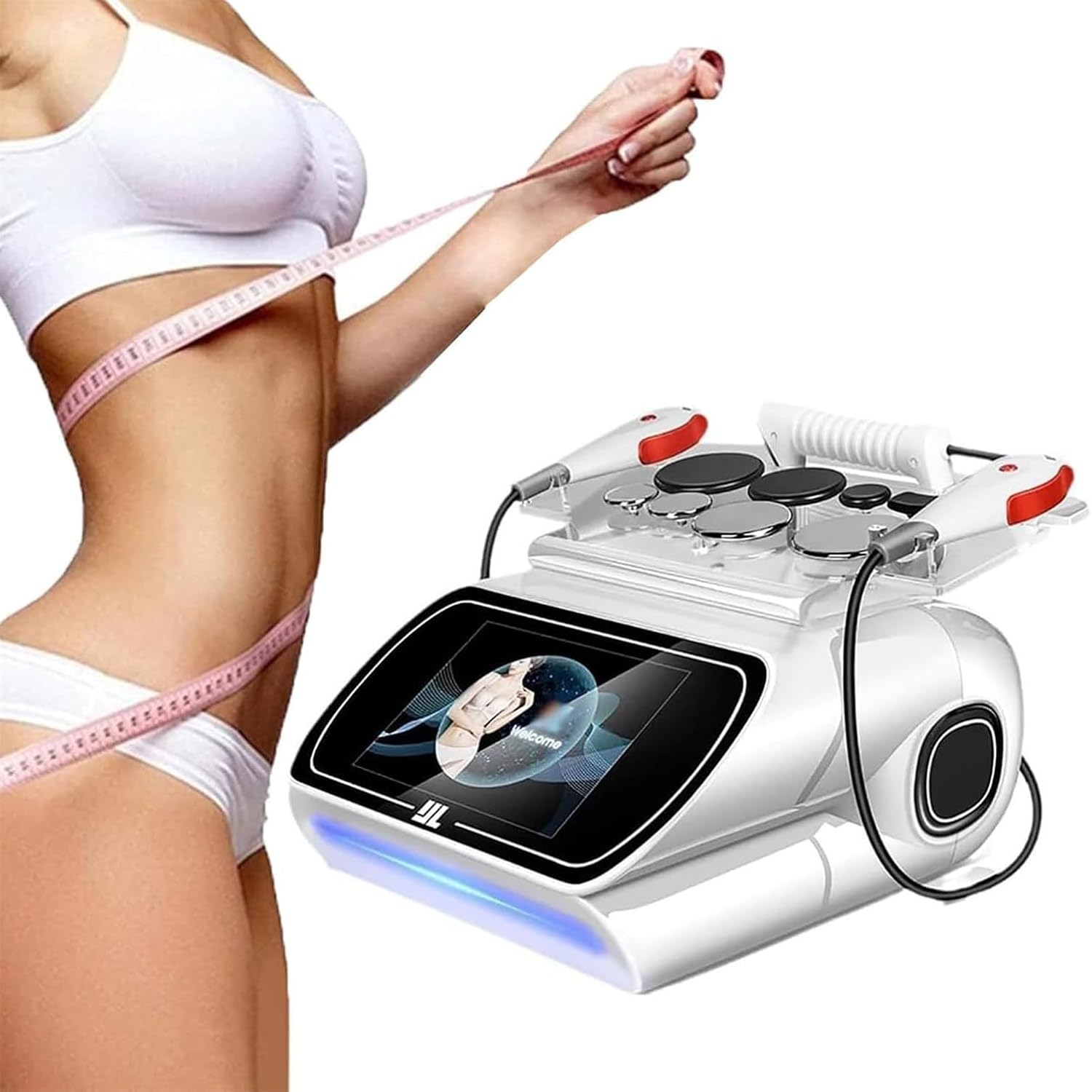 Lyayyds 448Khz Portable Loss Weight Machine Therapy Diathermy Device For Skin Tightening & Body Care