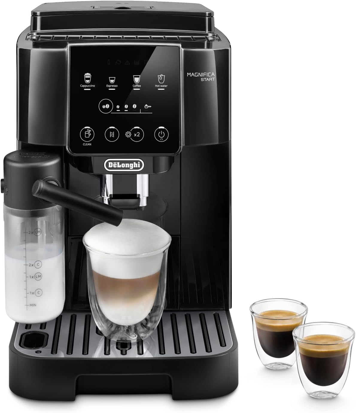 De'longhi Magnifica Start Ecam220.60.B Fully Automatic Bean To Cup Coffee Machine With Lattecrema Hot Technology
