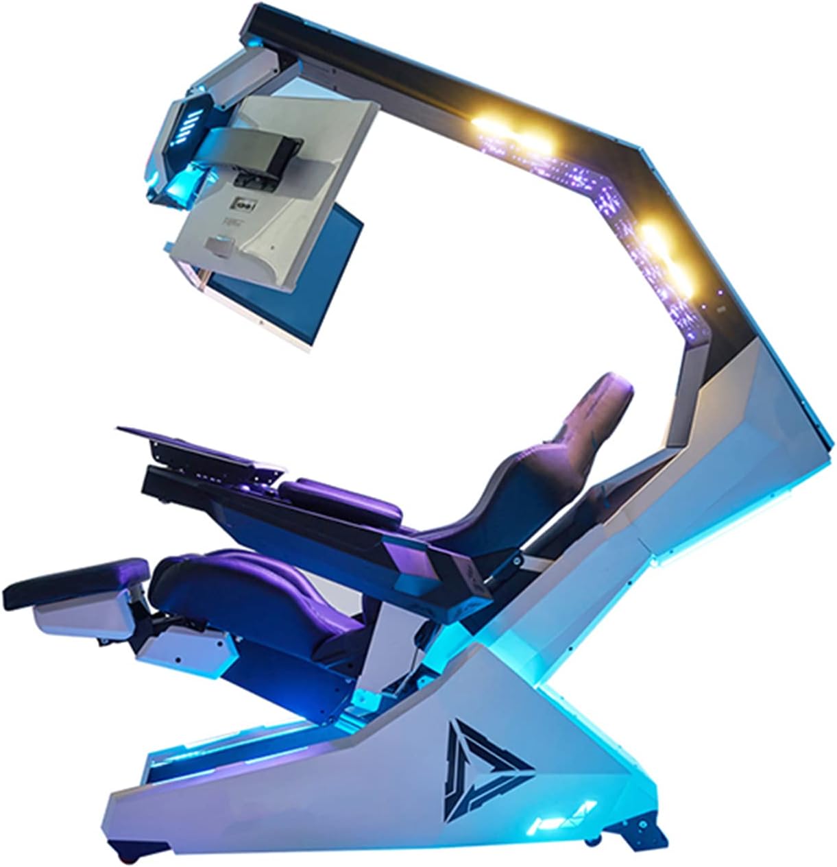 Generic Ergonomic High Back Gaming Chair With Lumbar Support And Adjustable Backrest