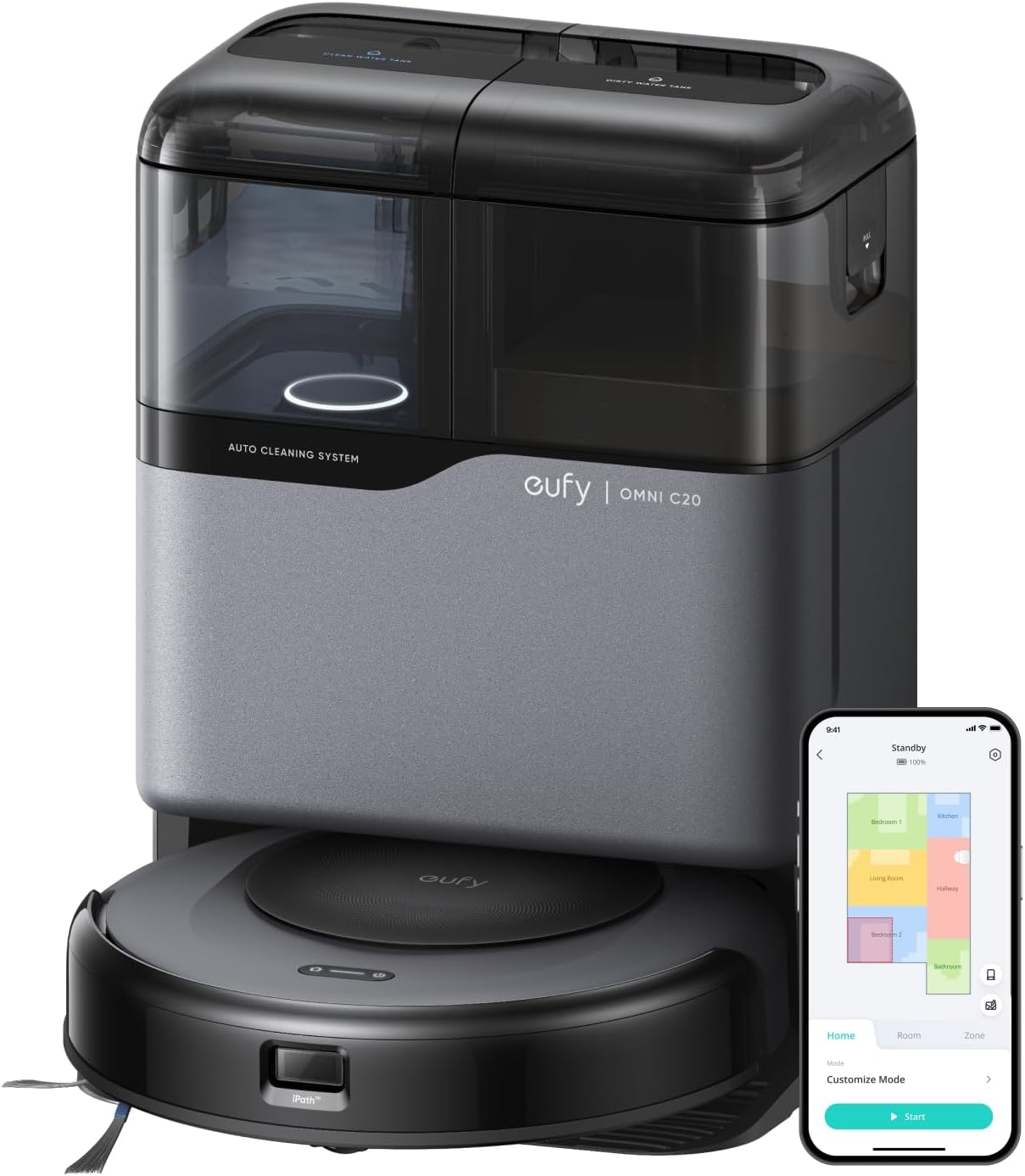 Eufy Omni C20 Robot Vacuum Cleaner With Mop And All-In-One Station