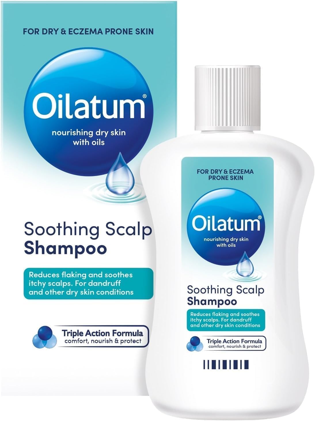 Oilatum Soothing Scalp Shampoo 100Ml - Anti-Dandruff Treatment For Itchy Flaky Scalps