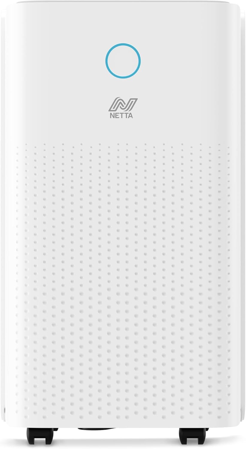 Netta Dehumidifier 12L/Day - Low Noise, Compact Design For Home And Office Use