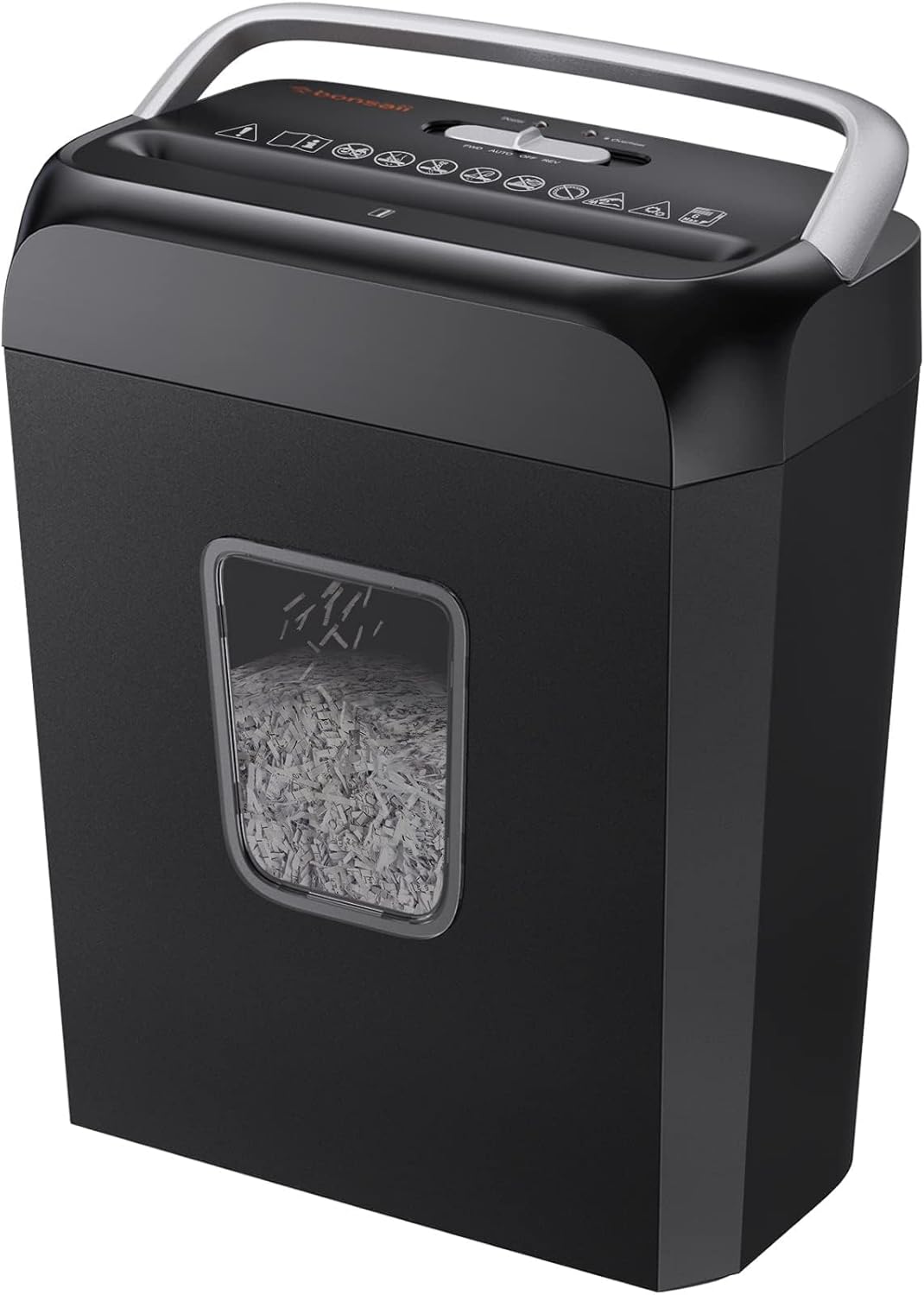Bonsaii 6 Sheet Cross Cut Paper Shredder, Model C237-B