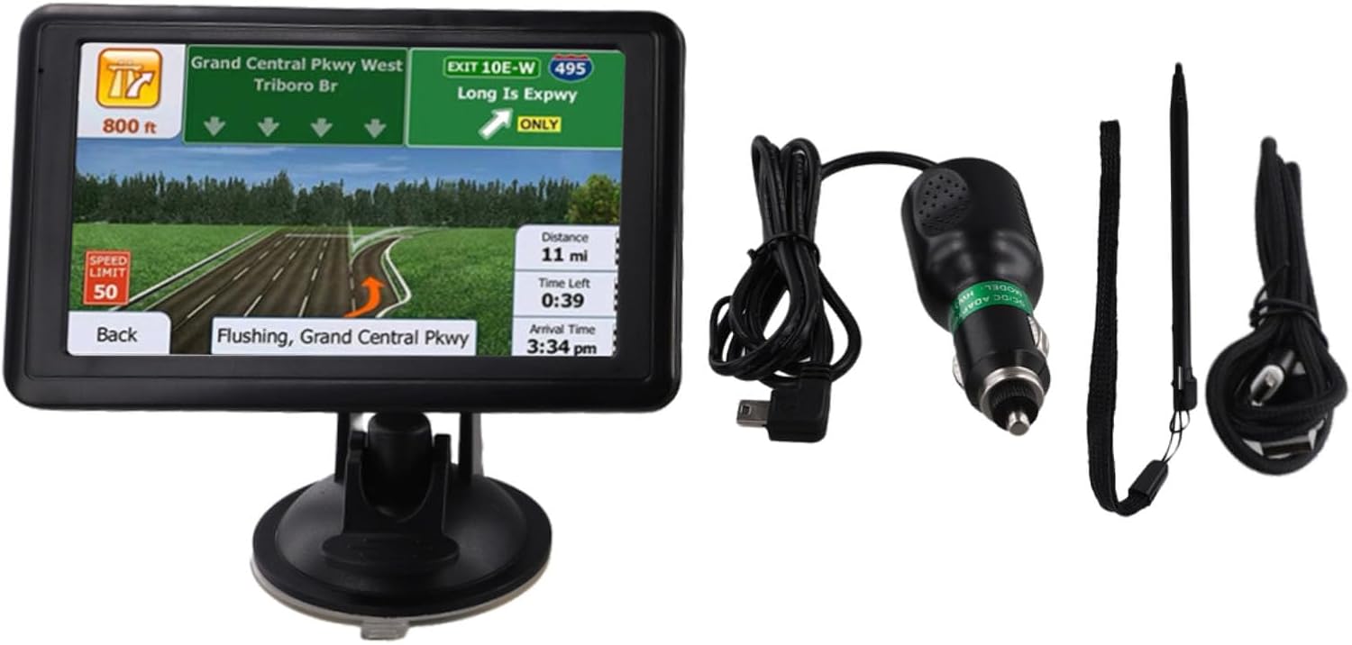 Neiqiuwing Gps Navigator 5 Inch Hd Screen With 8Gb Memory And Tf Card Support
